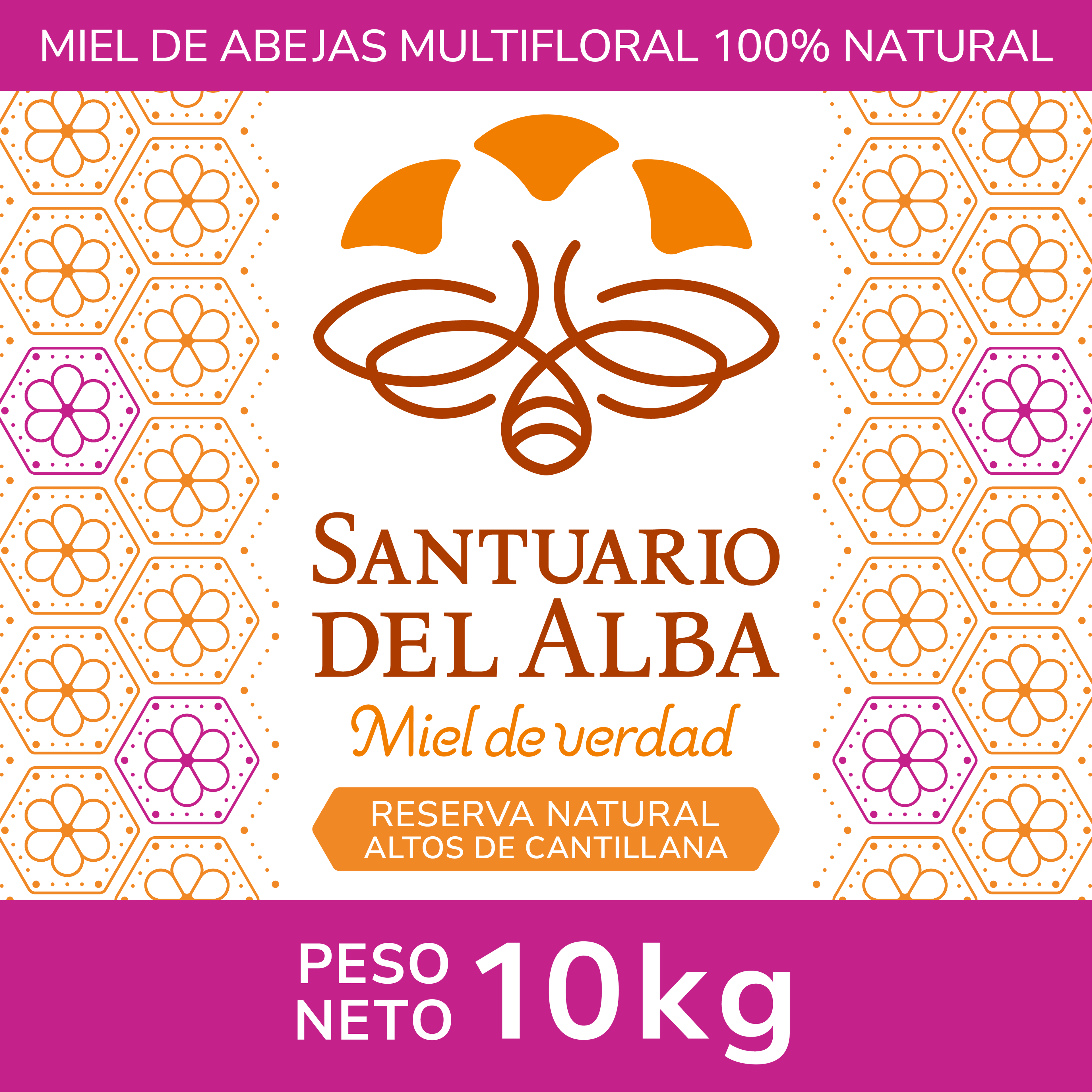 Miel de abejas multifloral - 10 kg